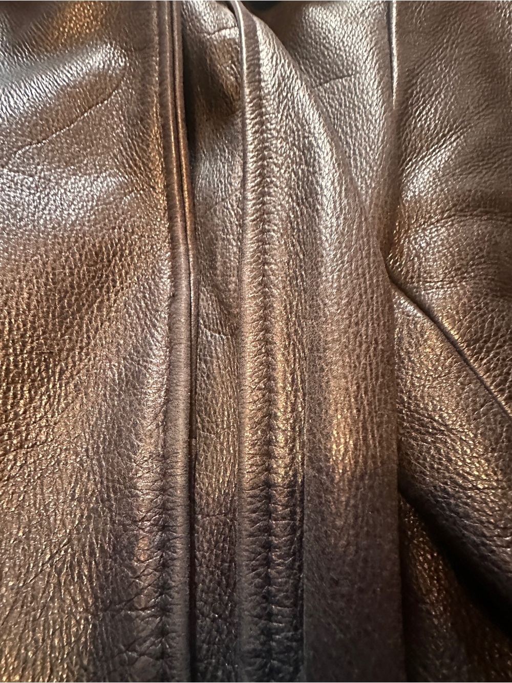 GUESS Black Leather Asymmetric Zip Jacket - Picture 14 of 14